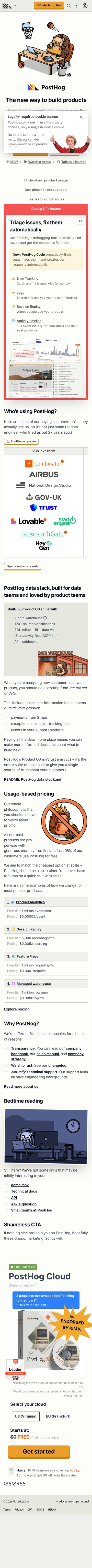 PostHog — mobile