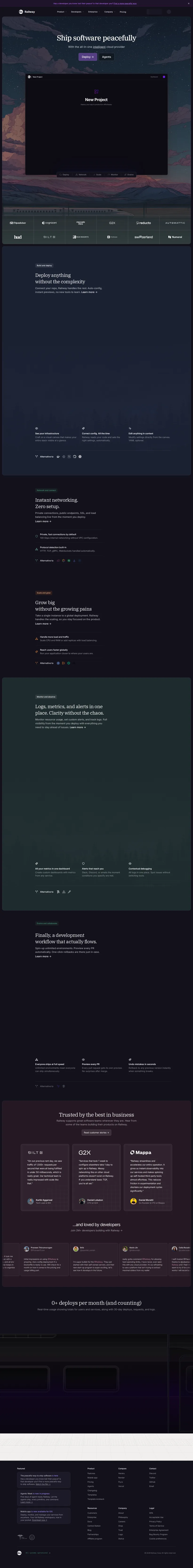 Railway — desktop